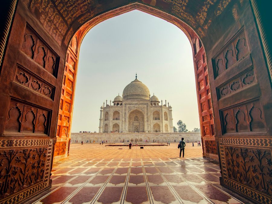 Taj Mahal from Jaipur